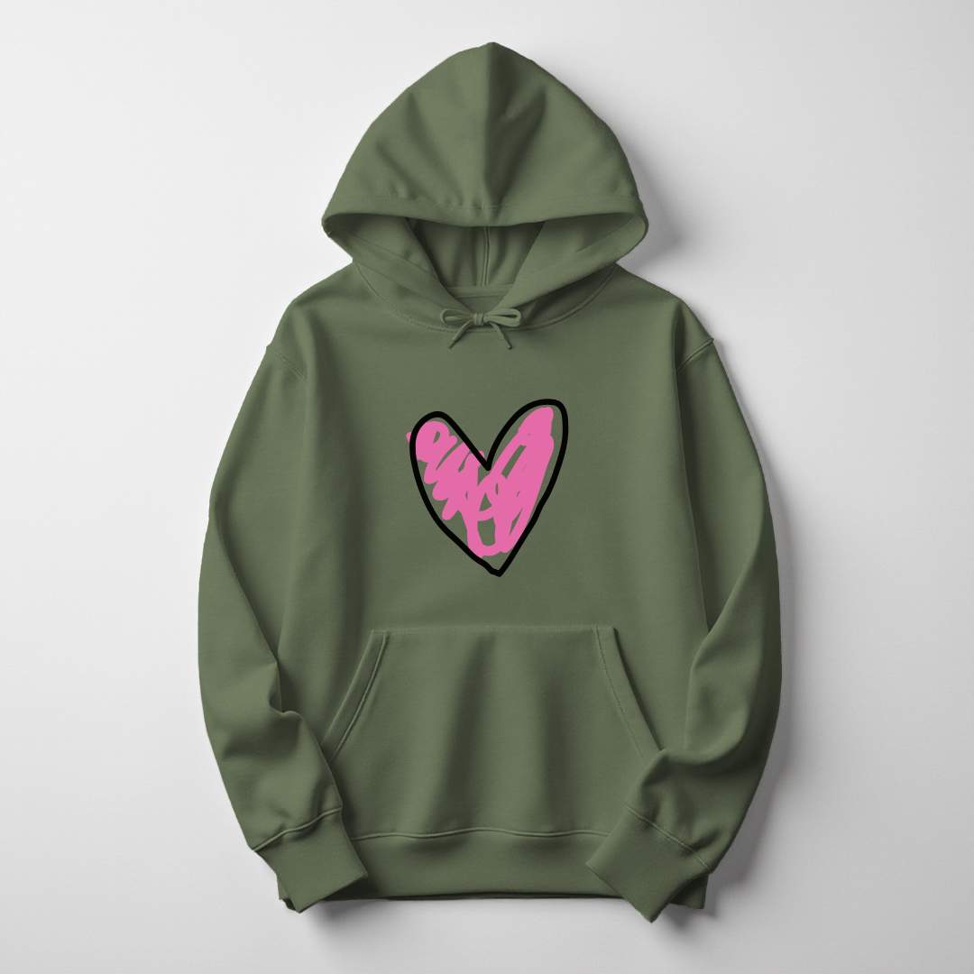 Huppari omalla piirrustuksella