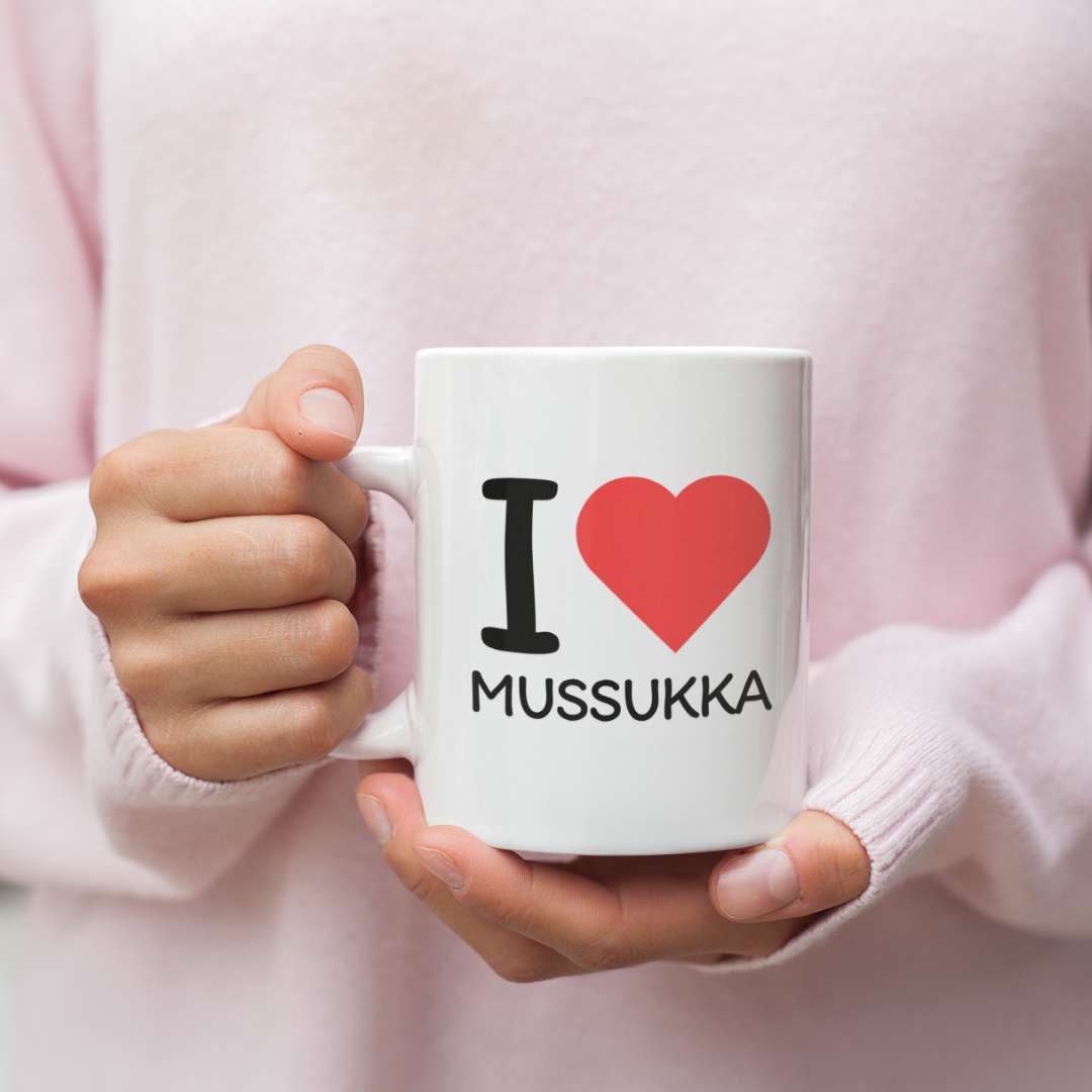 Muki omalla tekstillä - I love X
