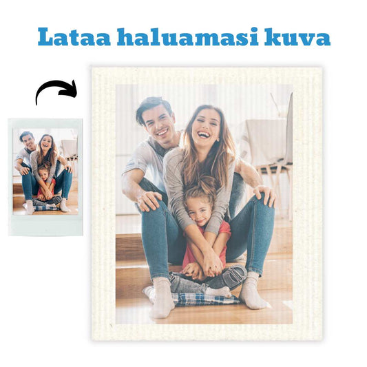 Tiskirätti omalla kuvalla