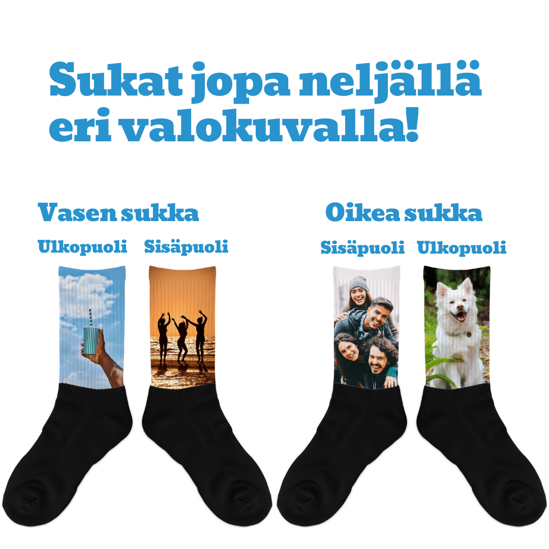 Sukat omalla valokuvalla